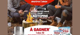 Concours Metro Réchauffez-vous pour l’automne