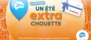 Concours SB Privilèges et Air Miles Un été extra chouette