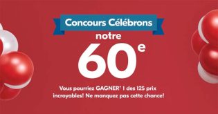 Concours Scannez votre appli pour le 60e anniversaire de Pharmaprix