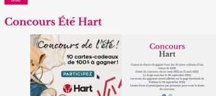 Publisac Concours de l’été Hart