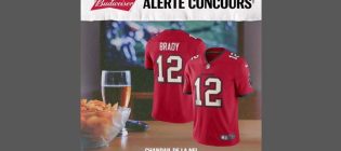 Concours Budweiser Gagne le chandail de ton équipe de la NFL