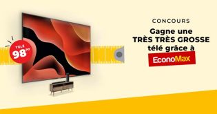 Concours EconoMax Grosse télé gros concours