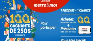 Concours Metro Aliments du Québec