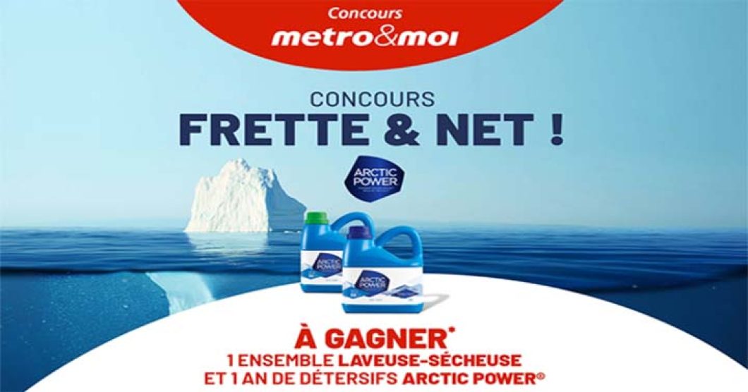 Concours Metro Frette et net