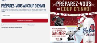 Concours Jeu de hockey d'arcade sous bulle de Molson Canadian et Export