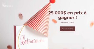 Concours 25 ans La Forfaiterie