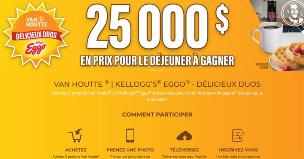 Concours Délicieux duos Van Houtte et Eggo de Kellogg's