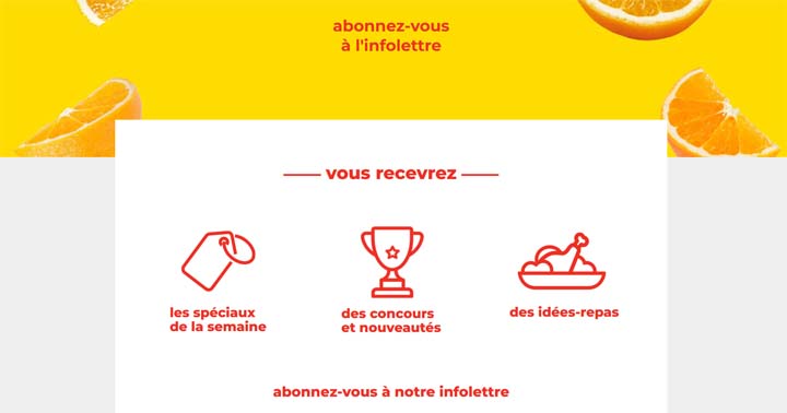 Concours Infolettre de Super C