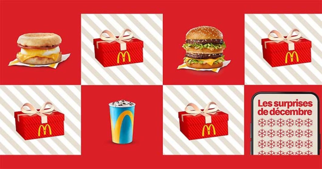 Concours McDonald’s Les surprises de décembre