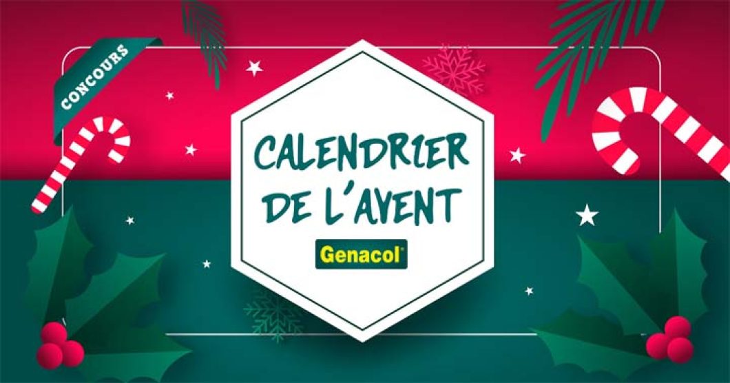 Concours Calendrier de l'Avent de Genacol