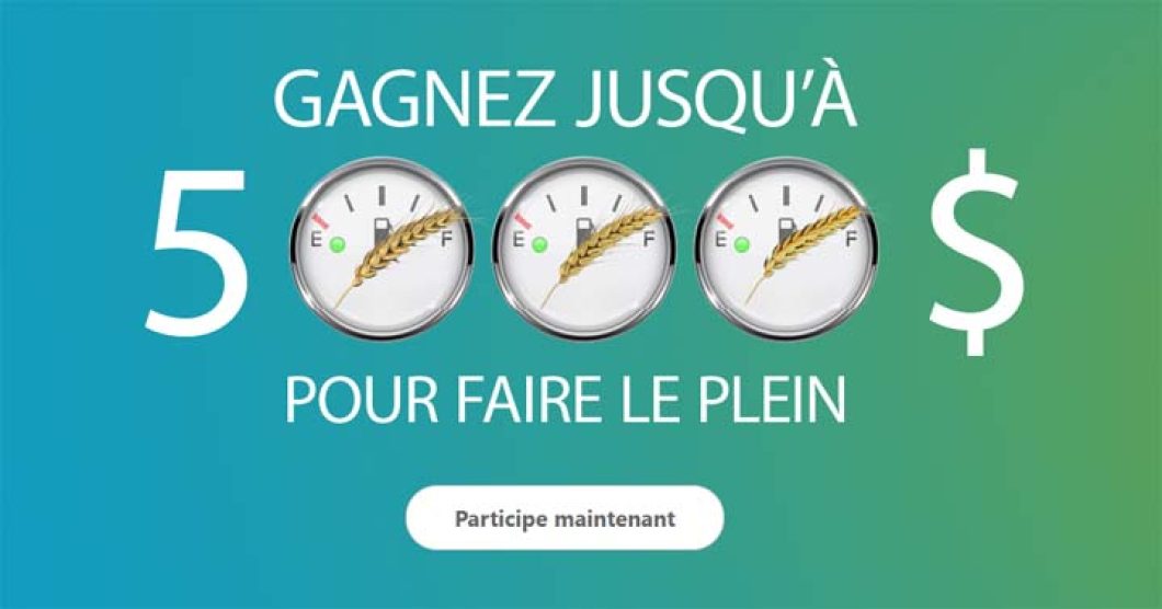 Concours Faites le plein avec AgExpert