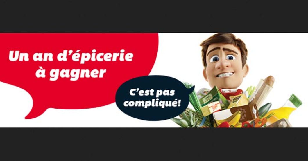 Concours IGA Un an d’épicerie à gagner