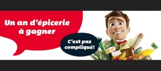 Concours IGA Un an d’épicerie à gagner