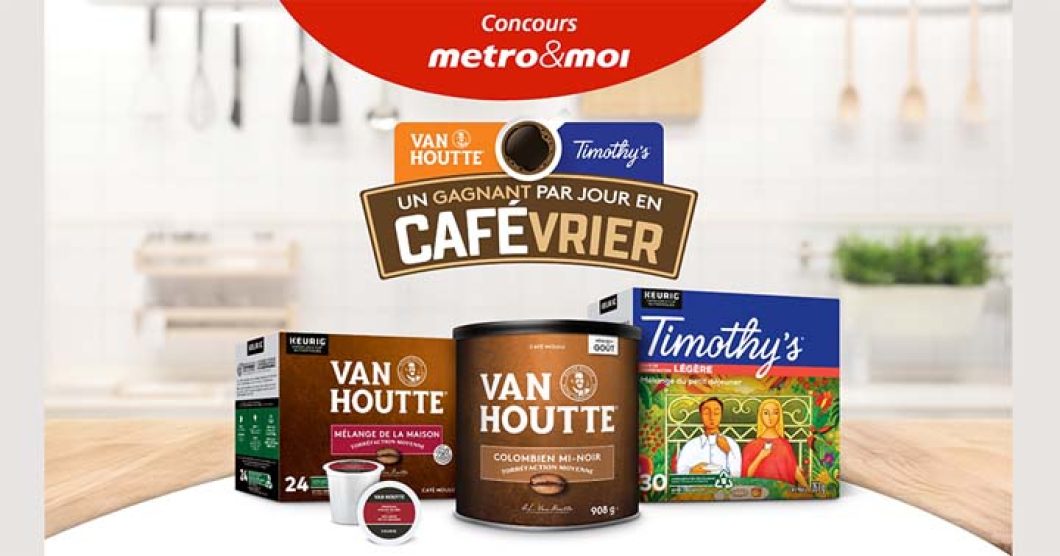 Concours Metro et Keurig Un gagnant par jour en CAFÉvrier