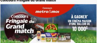 Concours Metro Fringale du grand match