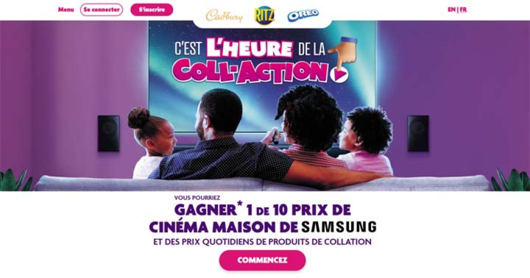 Concours Mondelez C’est l’heure de la Coll-action