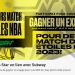 Concours NBA All-Star en relation avec Subway