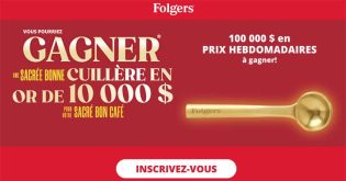 Concours Sacré bon café Folgers