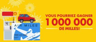 Concours Shell Go+ Milles de récompense Air Miles en prime