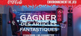 Concours Coca-Cola Améliorez votre environnement de jeu