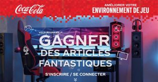 Concours Coca-Cola Améliorez votre environnement de jeu