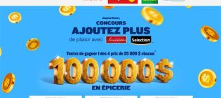 Concours Metro Ajoutez plus de plaisir avec Irresistibles et Selection