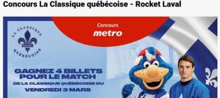 Concours Metro Classique Québécoise du Rocket de Laval