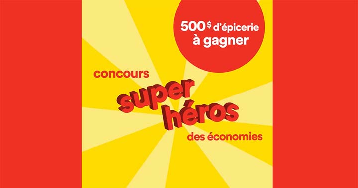 Concours Super C Mois des économies