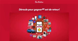 Concours Tim Hortons Dérrroule pour gagner 2023