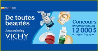 Concours Uniprix Exclusif Vichy