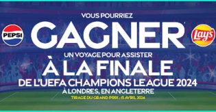 Concours Couche-Tard UEFA Champions League de Pepsi et Lay’s
