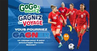 Concours GoGo squeeZ Soccer Compter et voyager