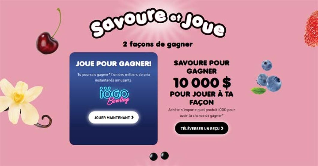 Concours iÖGO Savoure et Joue