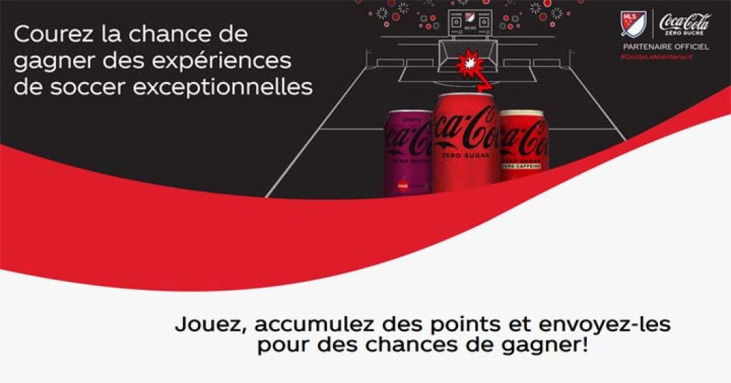 Concours MLS Coca-Cola Zéro Sucre