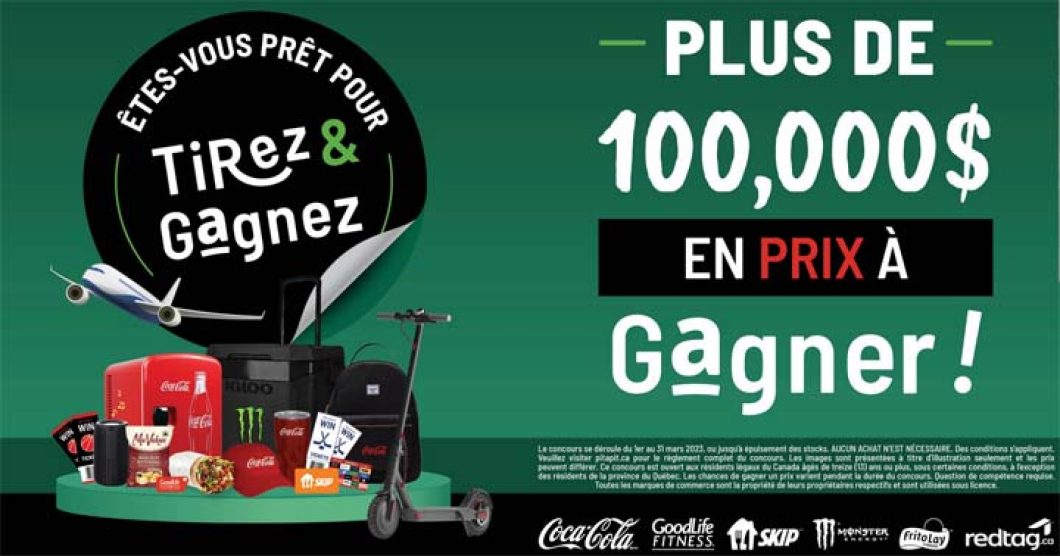 Concours Pita Pit Tirez et gagnez