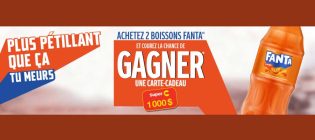 Concours Super C Fanta Capitulez au bonheur pétillant