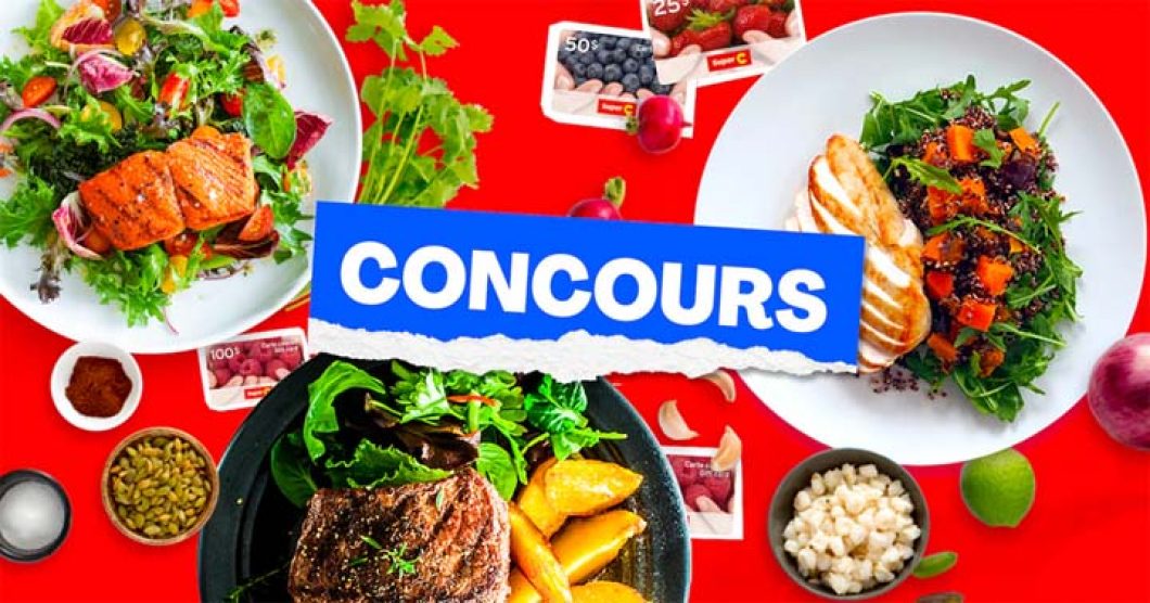 Concours Urbania 1000$ d'épicerie chez Super C