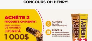 Concours Couche-Tard Oh Henry