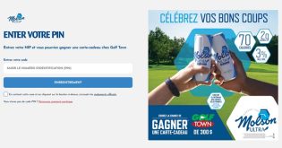 Concours Golf Town de Molson Ultra