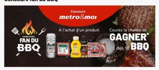 Concours Metro Fan du BBQ