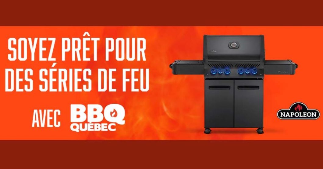 Concours RDS Soyez prêt pour des séries de feu avec BBQ Québec