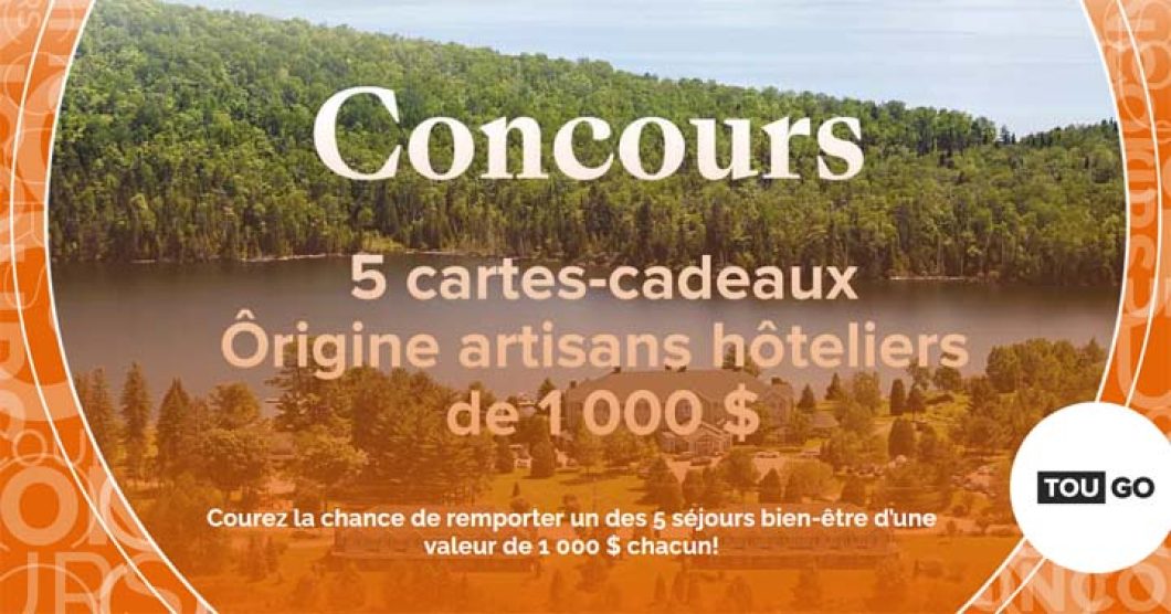 Concours SB Privilèges Escapade bien-être avec Tougo