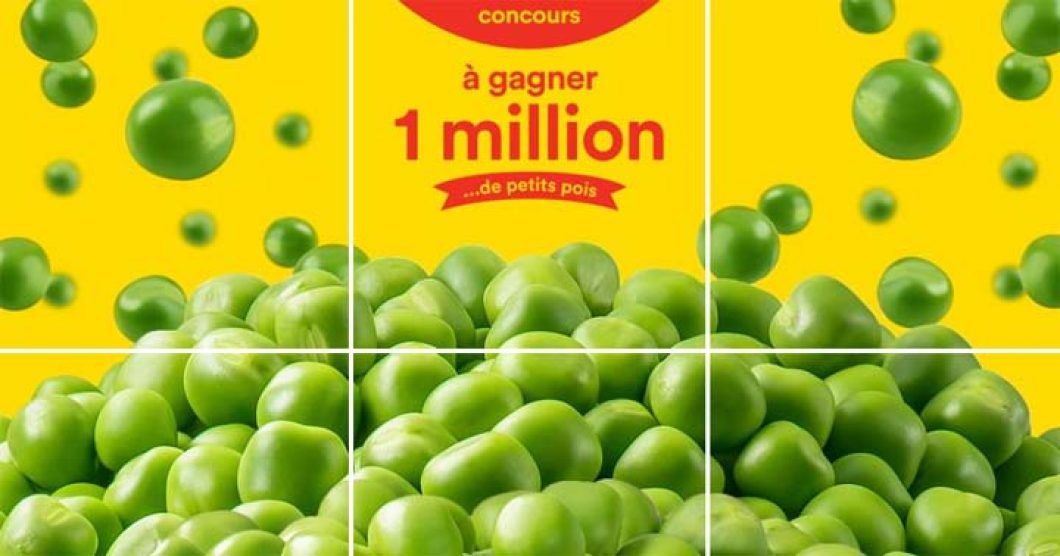 Concours Super C 1 million de petits pois