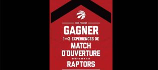Concours Unilever Match d’ouverture des Raptors