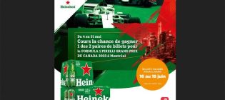 Concours Birre & Co Billets pour la F1 à Montréal