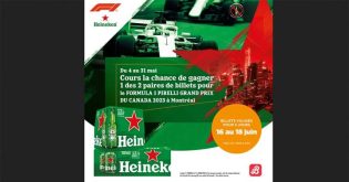 Concours Birre & Co Billets pour la F1 à Montréal