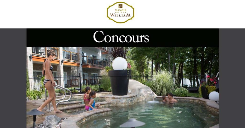 Concours L'été en famille au Manoir du lac William ! Toutou inclus !