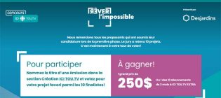 Concours Radio-Canada Rêver l'impossible