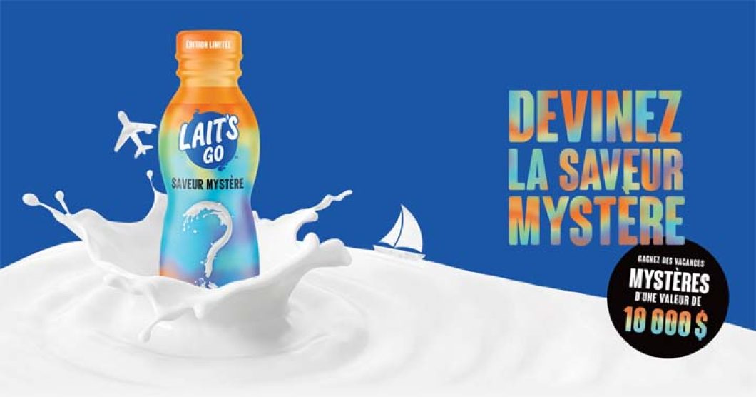 Concours Saputo Saveur mystère Lait’s Go