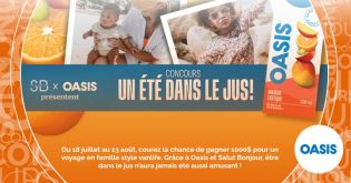 Concours SB Privilèges Oasis Un été dans le jus